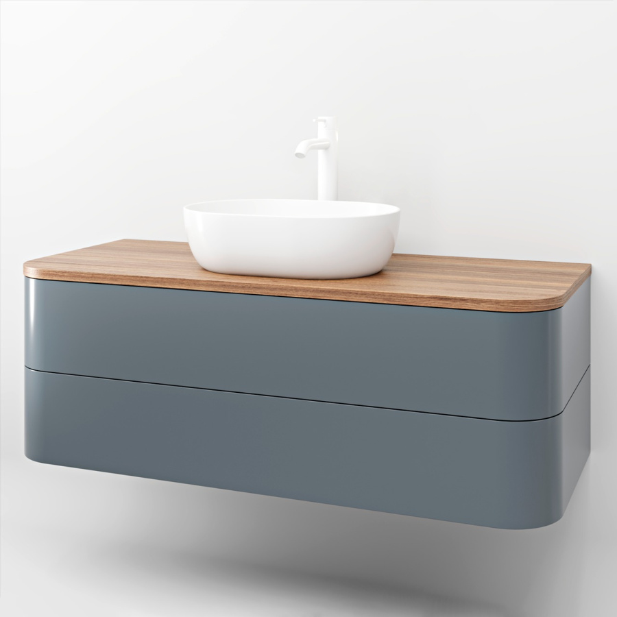 Тумба подвесная со столешницей VENTO 1200