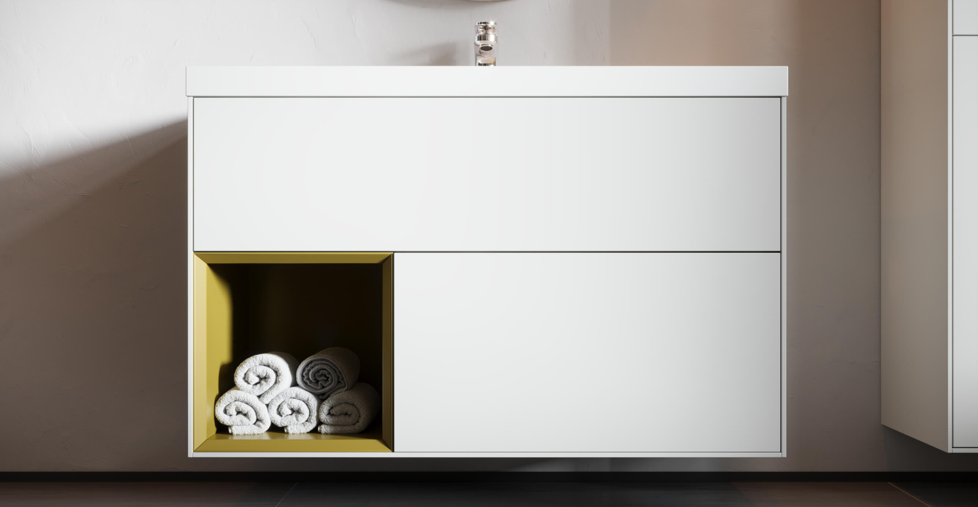 Тумба под раковину подвесная DENALI 1000