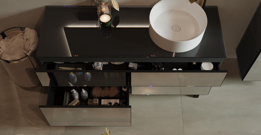 Тумба под раковину напольная FRESCO 1400 Рамочные фасады