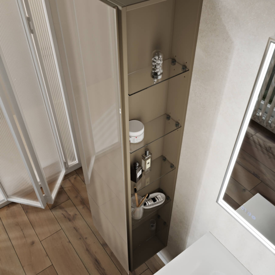 Пенал навесной с открытой нишей FOSTER 450