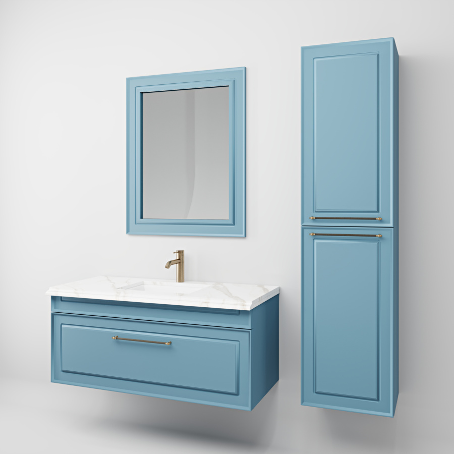 Тумба подвесная со столешницей ANTIQUE 1200