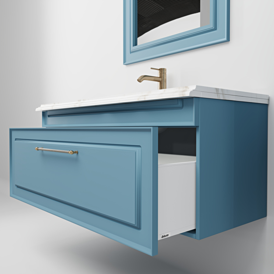 Тумба подвесная со столешницей ANTIQUE 1200