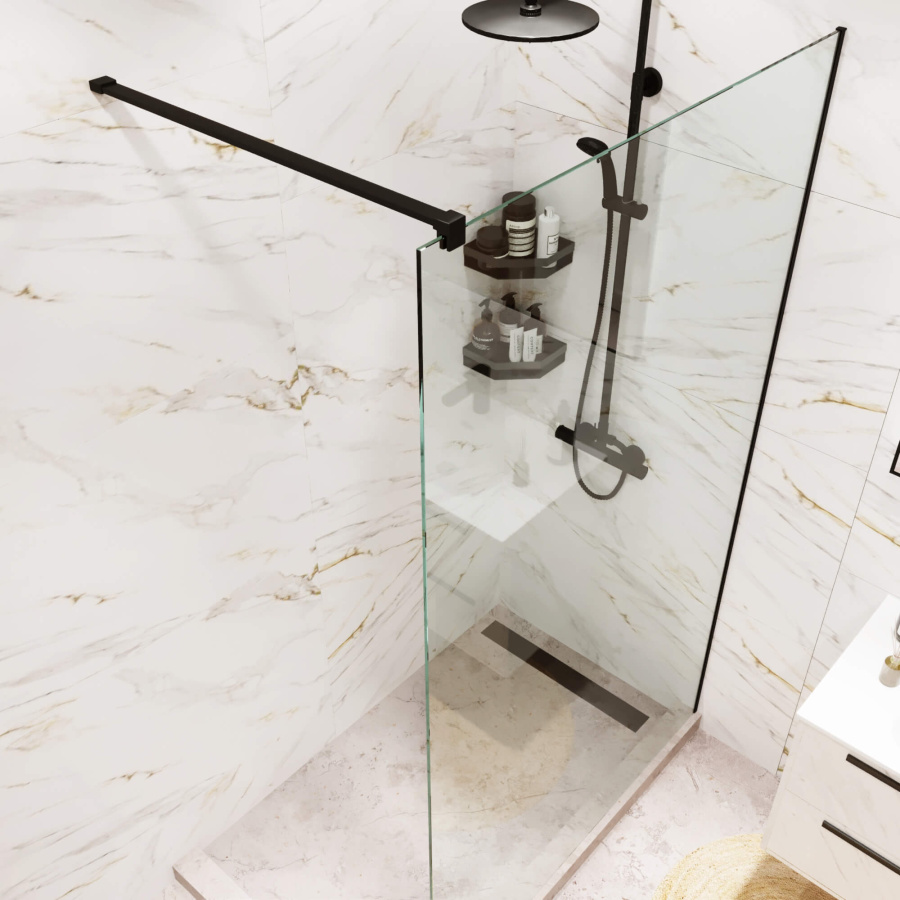 Душевая перегородка свободного входа Mebelvann Ben 602 200х90 см